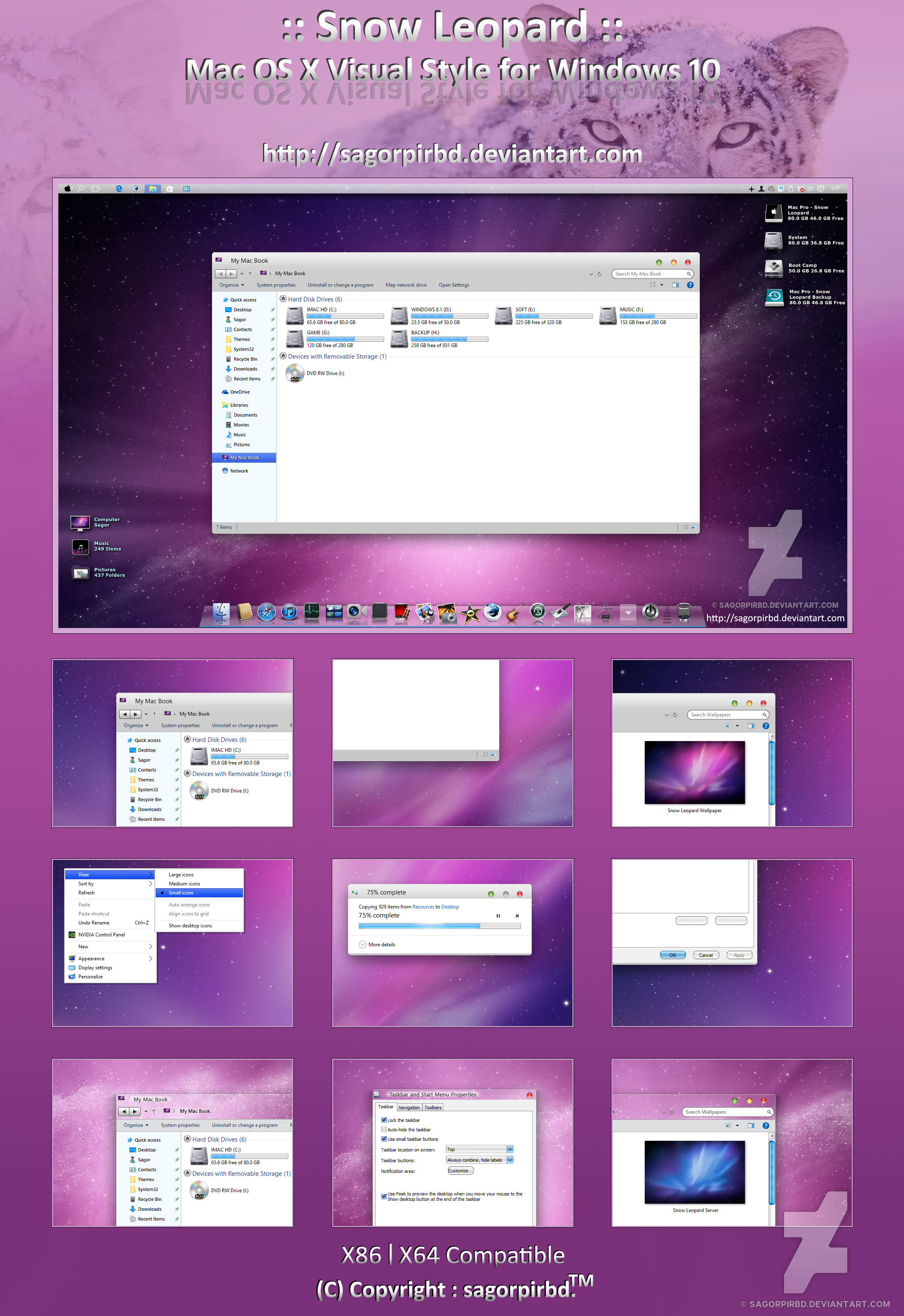 free mac theme for windows 10
